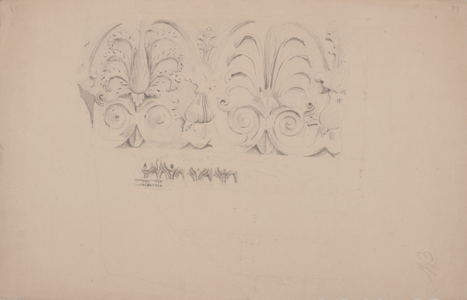 Louis Boitte - Etude de moulure