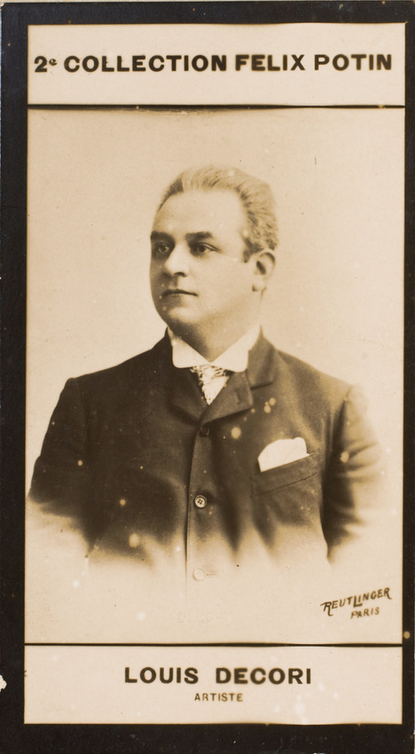 Reutlinger - Louis Decori, artiste