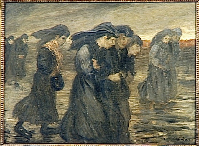 Théophile Alexandre Steinlen - Les Trieuses de charbon