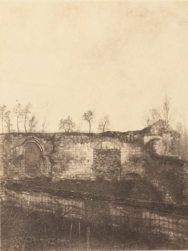Charles Caron - Ruines d'une abbaye