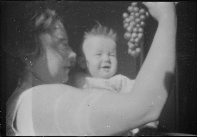 Maurice Denis - Marthe présentant une grappe de raisins à Bernadette