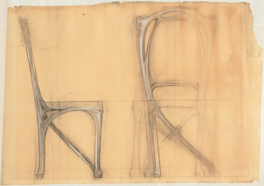 Sèvres, 46 rue des Binelles, Castel Henriette, propriété de Mme Veuve Hefty (bâtiment détruit) - Hector Guimard