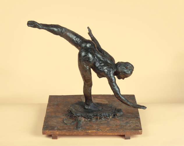 Danseuse, grande arabesque troisième temps, première étude - Edgar Degas