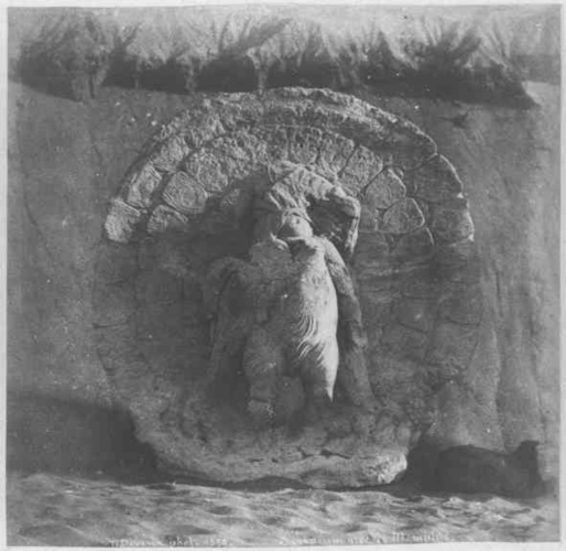 Théodule Devéria - Serapeum de Memphis - relief de sirène