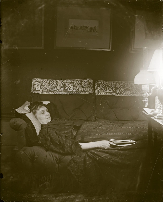 Edgar Degas - Louise Halévy allongée