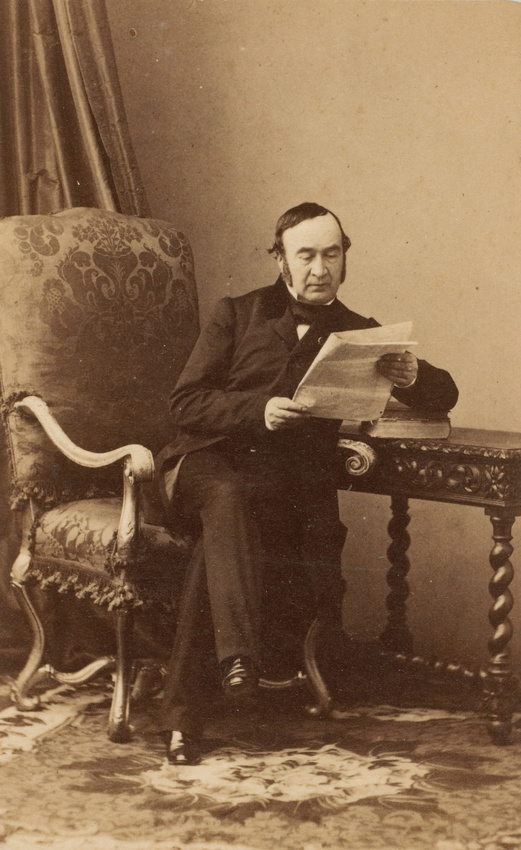 André Adolphe Eugène Disdéri - Portrait carte-de-visite du Marquis de Chasseloup...