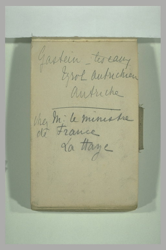 François Pompon - Annotations manuscrites