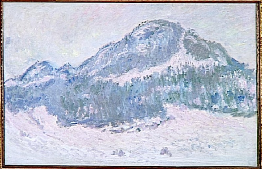 Claude Monet - Le Mont Kolsaas en Norvège
