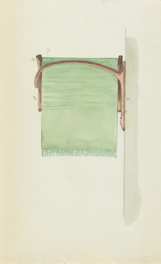 Porte-serviette - Eugène Belville