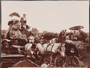Henri Lemoine - Champs de courses, personnages et calèches
