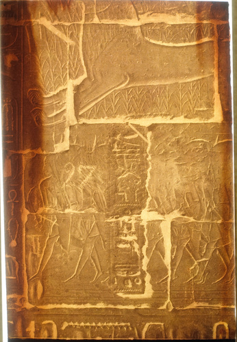 John Beasley Greene - Médinet-Habou, mur du nord, face extérieure du temple, sér...