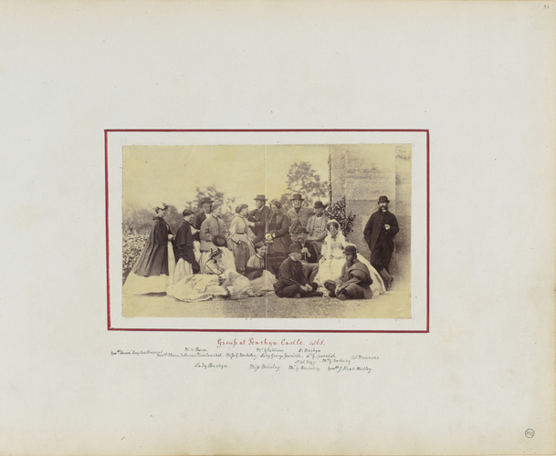 Georgiana Louisa Berkeley - Group at Penrhyn Castle