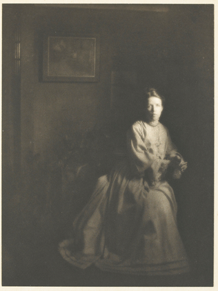 Clarence Hudson White - Portrait, Mrs Clarence H. White