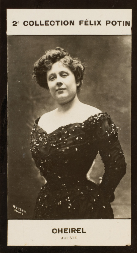 Paul Berger - Jeanne Cheirel, artiste