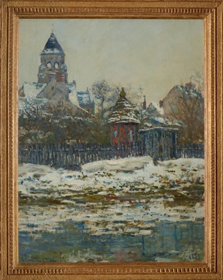 Claude Monet - Eglise de Vétheuil