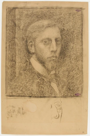 Portrait de l'artiste - Georges Lemmen