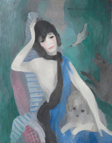 Femmes au chien - Marie Laurencin | Musée de l'Orangerie