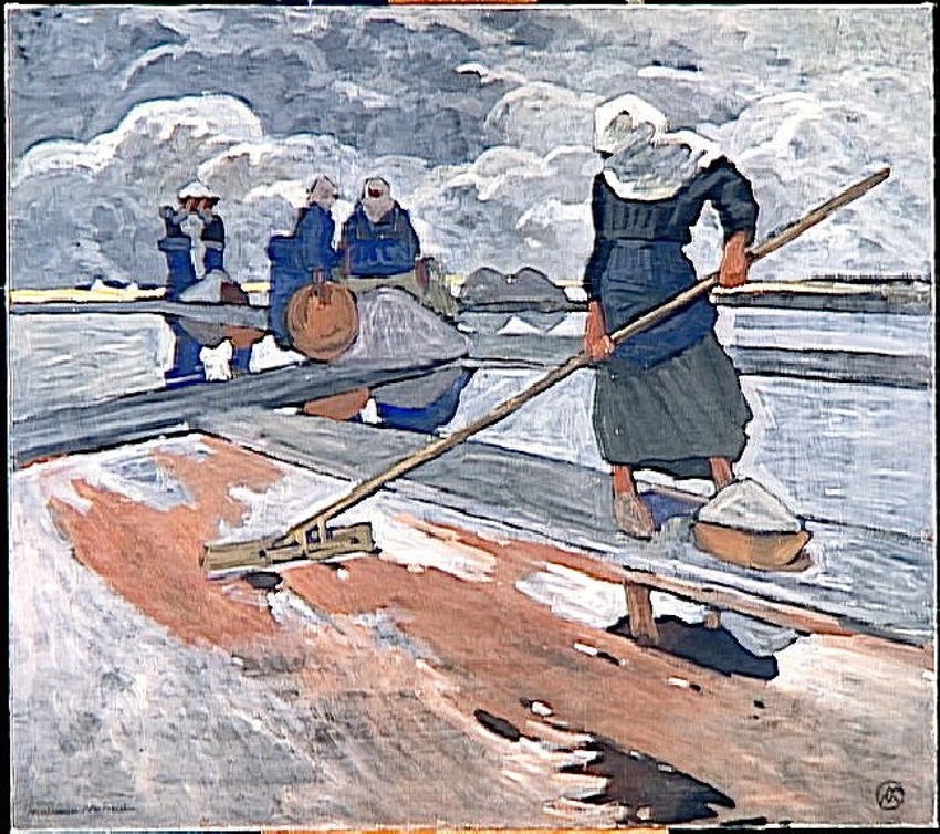 Mathurin Méheut - Ramasseuse de sel à Guérande