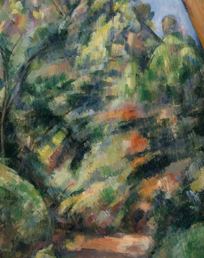 Le Rocher rouge - Paul Cézanne