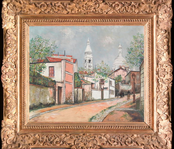 Maurice Utrillo、VASE 、海外版超希少レゾネ、新品額付 Maurice Utrillo (35878) | Musée d'Orsay