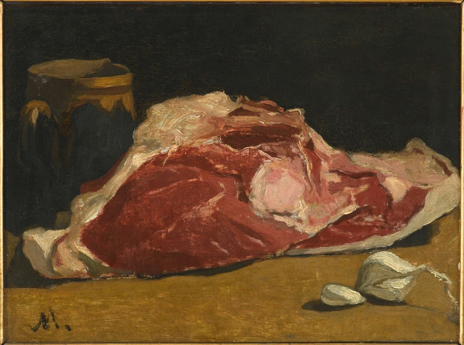 Claude Monet - Nature morte : le quartier de viande