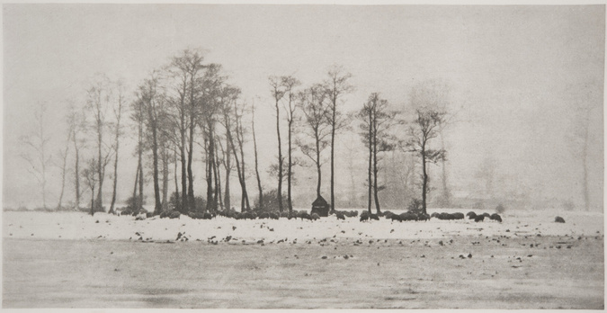 Peter Henry Emerson - A Winter Pastoral