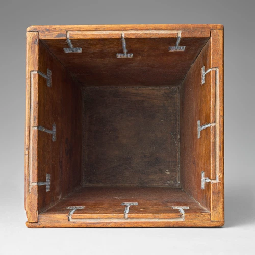 Paul Auscher - Corbeille à papier de forme carrée