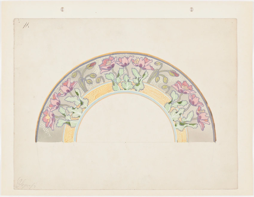 Théophile Soyer - Modèle de frise décorative