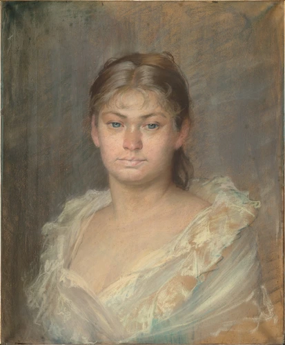 Marie Bashkirtseff - Portrait de la comtesse Dina de Toulouse-Lautrec