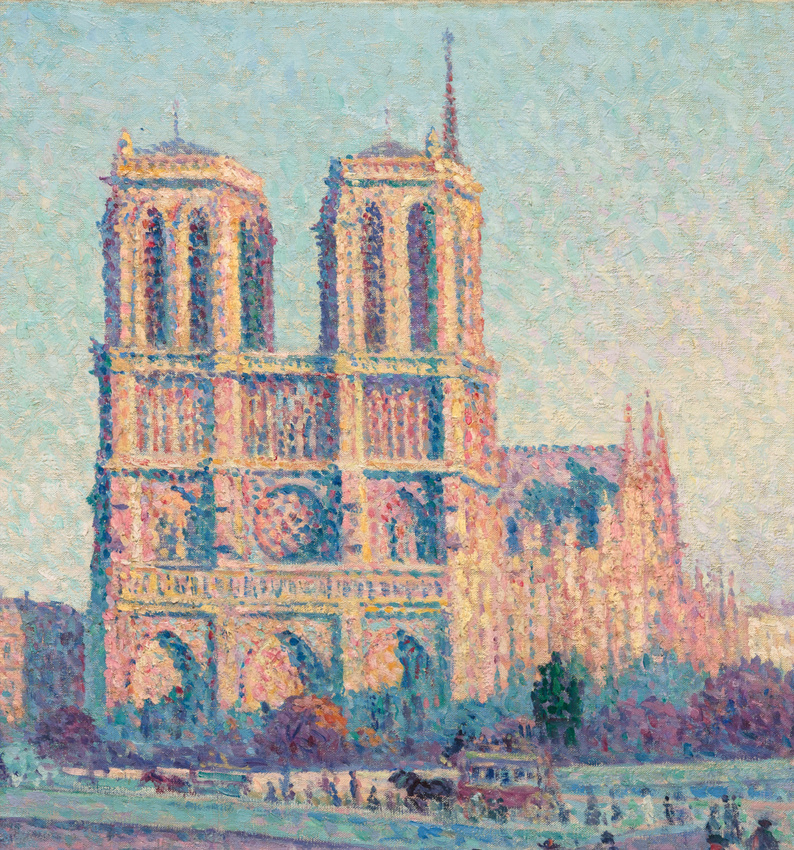 Maximilien Luce - Le Quai Saint-Michel et Notre-Dame