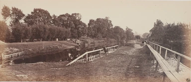 positif, Victor Albert Prout, Windsor Lock, vers 1862