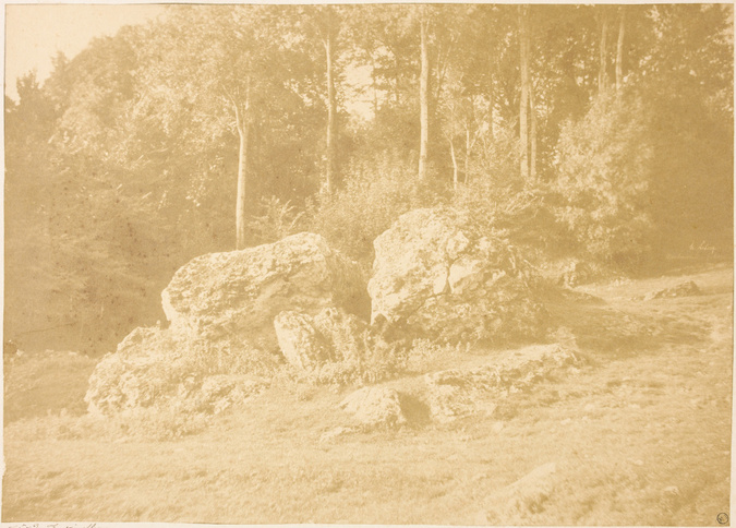 Henri Le Secq - Rochers de Montmirail