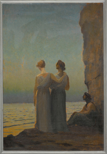 Alphonse Osbert - L'Heure du rêve, esquisse
