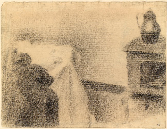 Georges Seurat - Coin de l'atelier ; le fourneau