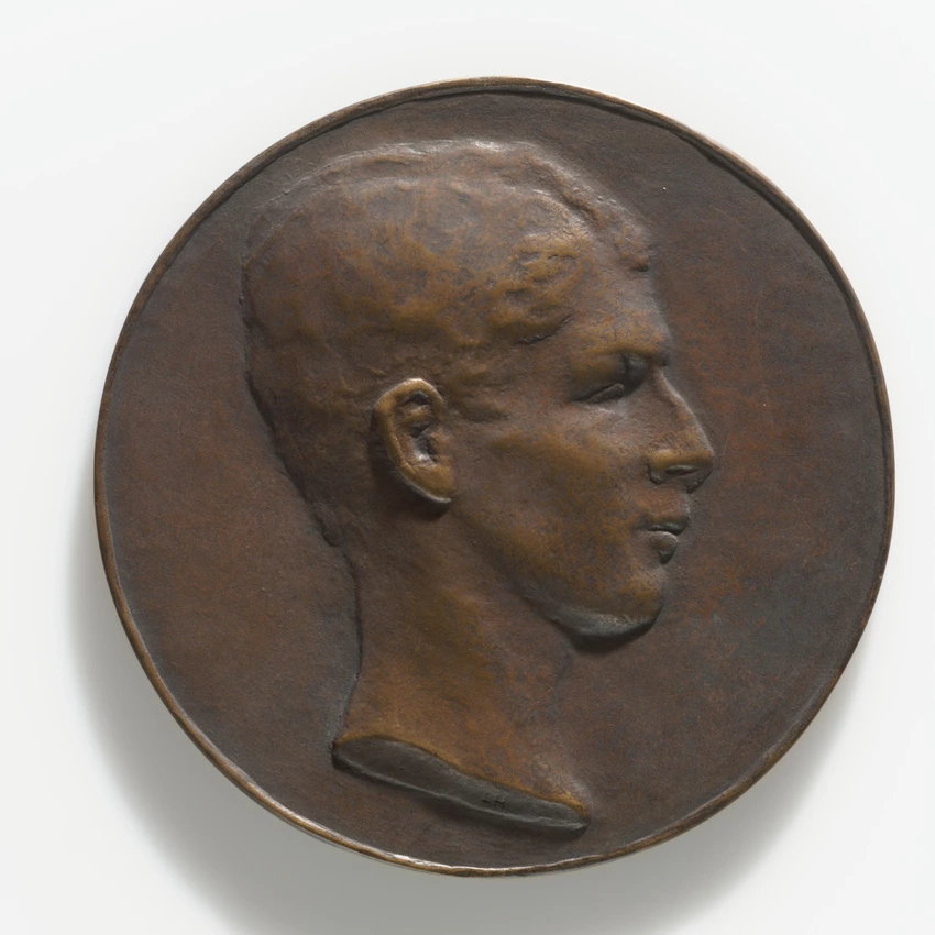 Lilian Vereker Hamilton - Homme de profil droit