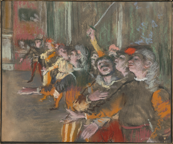 Edgar Degas - Choristes