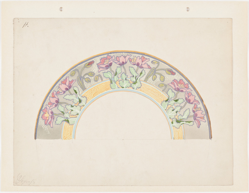 Théophile Soyer - Modèle de frise décorative