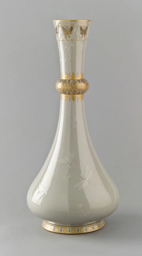 Manufacture de Sèvres - Vase Delhy, 1ère grandeur dit aussi Bouteille persane (d...