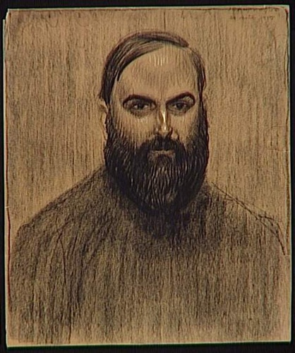 Théophile Alexandre Steinlen - Portrait de Jean Roque