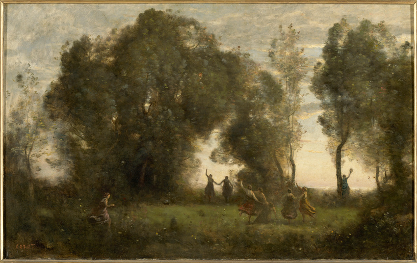 Camille Corot - La Danse des nymphes