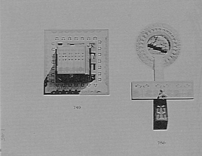 Anonyme - Page de catalogue commercial représentant des pièces de mobilier et de...