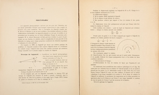 Louis Lumière - Notice sur les titres et travaux de Monsieur Louis Lumière