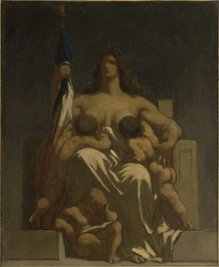 Honoré Daumier - La République