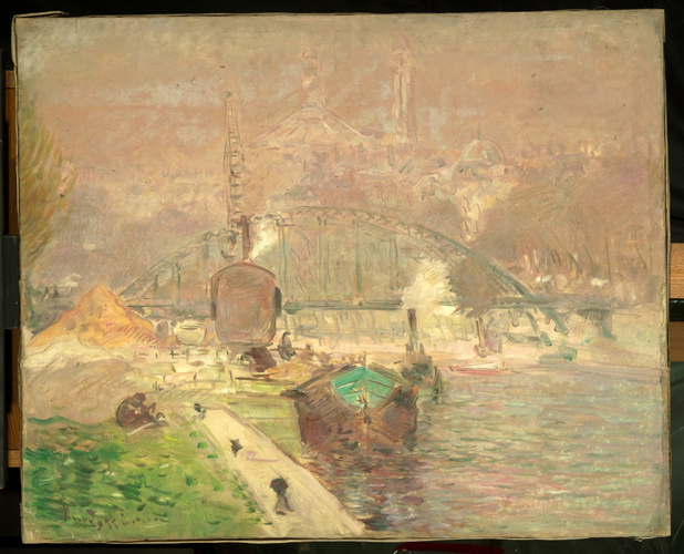 Constantin Kousnetzov - Vue de Paris, Trocadéro