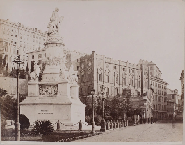 Alfred Noack - Genova - Monumento a C. Colombo