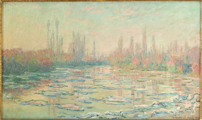 Claude Monet - Les Glaçons