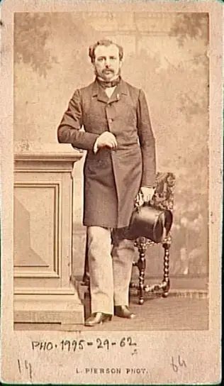 Marquis de Talhouët, ministre des travaux publics, né en 1819 mort en 1884 - Pierre-Louis Pierson