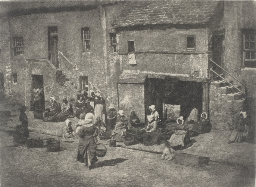 David Octavius Hill - Newhaven Fisheries. Fishergate, North Street, St Andrews