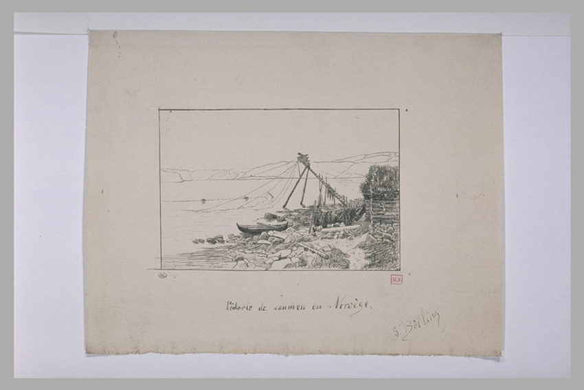 Sigrid Bolling - Pêcherie de saumon en Norvège