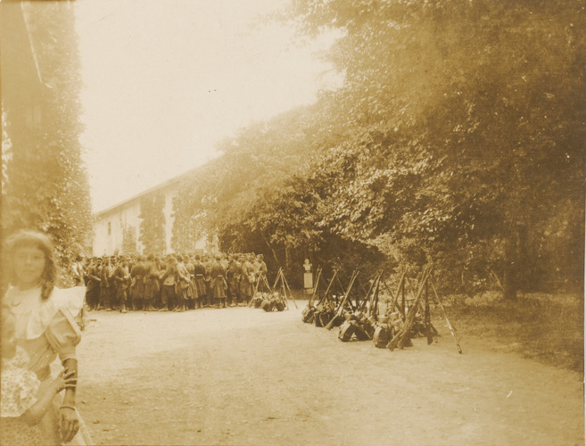 Groupe de militaires